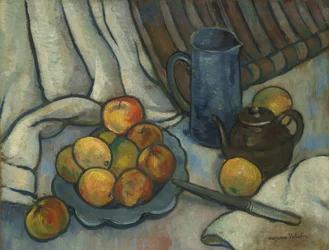 Appels, theepot en kruik, ca. 1919