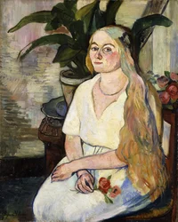 Portret van Germaine Utter