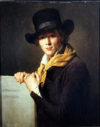 Portret van Alexandre Lenoir 1761-1839, 1796