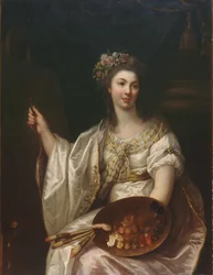 Frans: Allégorie de la peinture Allegorie van de schilderkunst