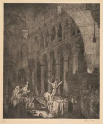 Mohammed II in de Aye Sophia