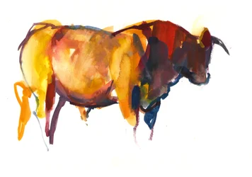 Zonsondergang Stier, 2010