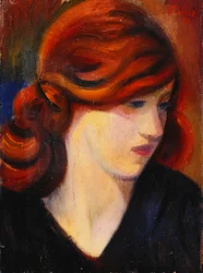 Portret van een jong meisje