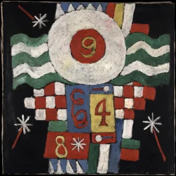 Verzameling van Nummers, Ontwerpen en Letters Gezien door Mij aan het Begin van de Oorlog in Berlijn, Militair van Aard, c.1915