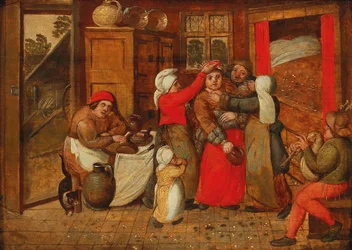Voorbereiding voor het bruidsbed, 1570s
