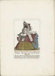 De Franse dwerg Madame Palatinelle, ca. 1710