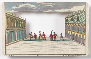 Het Carnaval van Venetië (Kijkdoos)