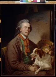 Zelfportret door Quadal, Martin Ferdinand