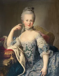 Aartshertogin Marie Antoinette Habsburg-Lotharingen (1755-93), 1767-68