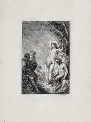 Het oordeel van koning Midas tussen Apollon en Marsyas
