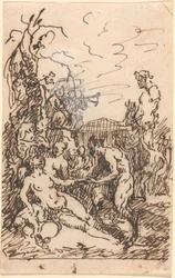 Satyrs en Nimfen