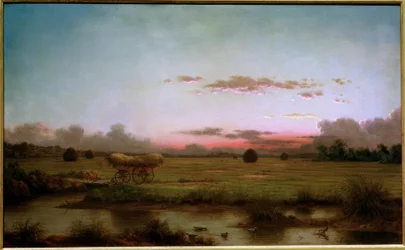 De moerassen bij Rhode Island