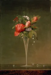 Stilleven met wijnglas, 1860