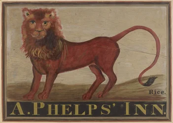 Red Lion Inn bord, ca. 1939