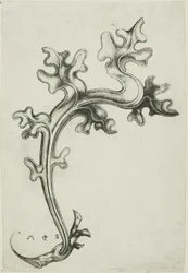 Blad ornament