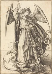 Sint Michaël die de Draak Doodt