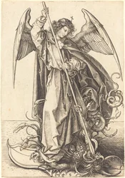 Sint Michaël die de Draak Doodt