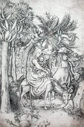 De vlucht naar Egypte, ca. 1470-80
