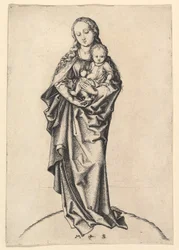 Maagd en Kind met een Appel, ca. 1475