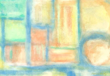 Lichtvolle Ruimtes Compositie Pastel