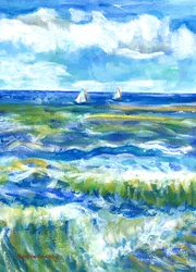 Saintes-Maries-de-la-Mer (Hommage aan Vincent van Gogh)
