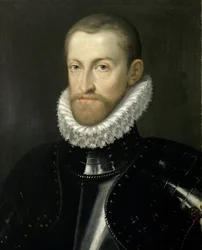 Portret van Rudolf II van Oostenrijk 1552-1612, Heilige Roomse Keizer, ca. 1578