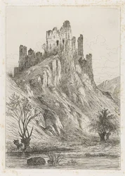 Ruïne van het kasteel van Montaigle