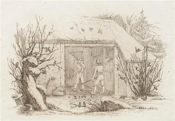 Illustratie voor "Halvhundrede Fabler for Børn" door Hey