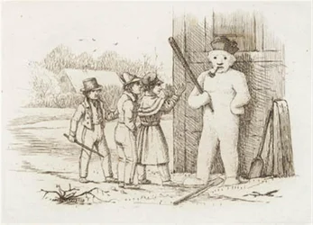 Illustratie voor "Halvhundrede Fabler voor Kinderen" van Hey