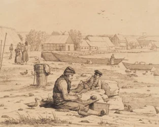 Strandstraat in Thisted. 1830