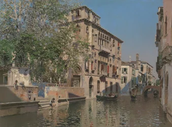 Een kanaal in Venetië