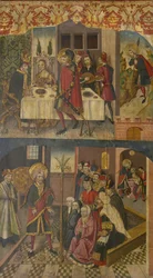 Sint Christoffel neemt afscheid van de Koning die Satan vreesde, Sint Christoffel en zijn bekeerlingen