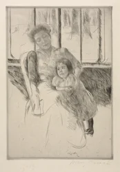 In de Serre, ca. 1901
