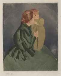 Boerenmoeder en kind, ca. 1894