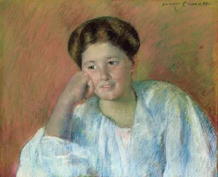 Portret van Louisine Elder