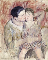 Vrouw en Kind (Mathilde Houdt een Kind), c.1900
