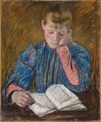 Jong meisje dat leest (Jeune Fille Lisant)