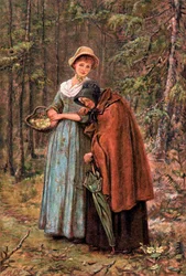 Het groene blad en de dorre, 1887