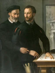 Dubbel mannelijk portret