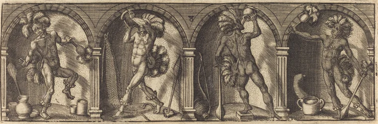De verschillende portretten en figuren VIII