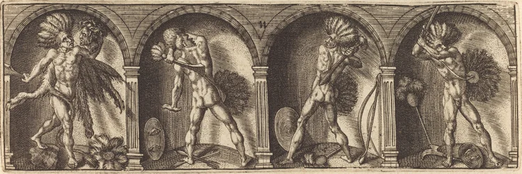De verschillende portretten en figuren XI