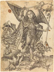 Sint Michaël Verslaat de Duivels
