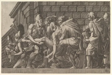 De Gewonde Paris Gedragen van het Slagveld