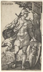 Jupiter uit De goden die over de planeten heersen, 1528