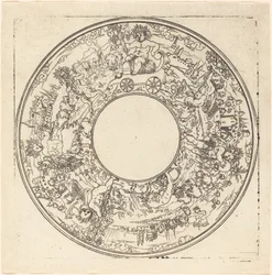 Bacchus in een Kar