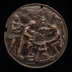 Apollo, Venus, Mars en Vulcanus, ca. 1500