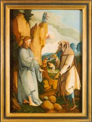 Duits: De verzoeking en de doop van Christus