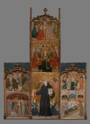 Altaarstuk van de Heiligen Athanasius, Blaise en Agatha, 1440-45