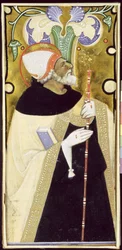 Geïllustreerde initiaal 