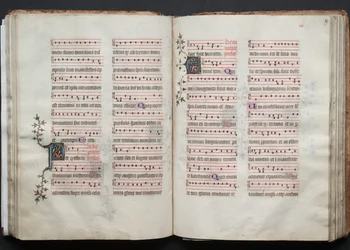 Het Gotha Missaal: Fol. 59r, Tekst, ca. 1375